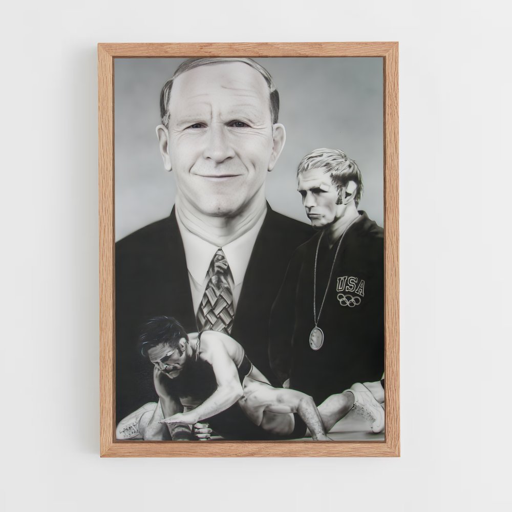 Poster Dan gable – affiche Lutte (vue 4)